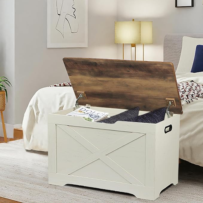Brown + Rustic White