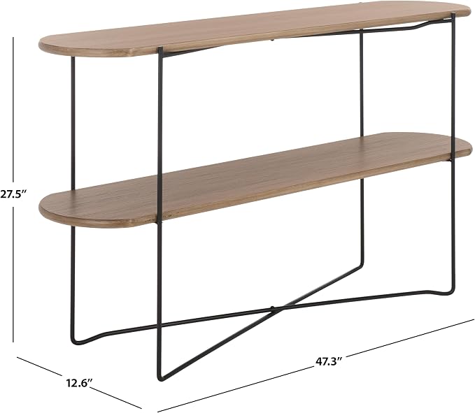 Light Grey Oak/Black