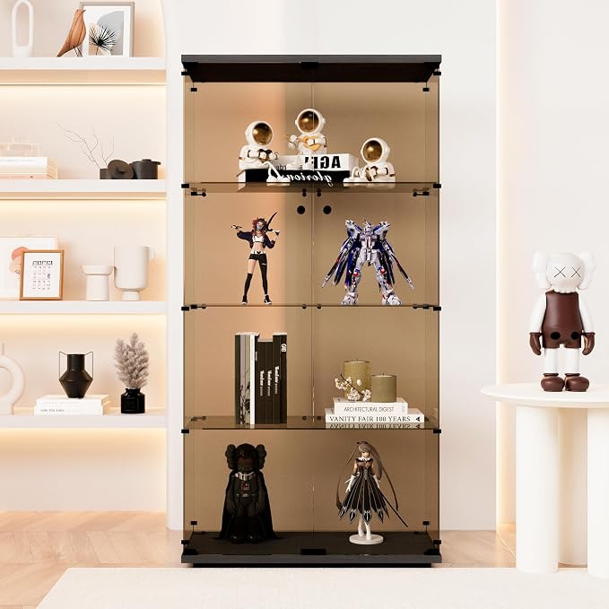 64.7'' 4-layer Double Door Tawny