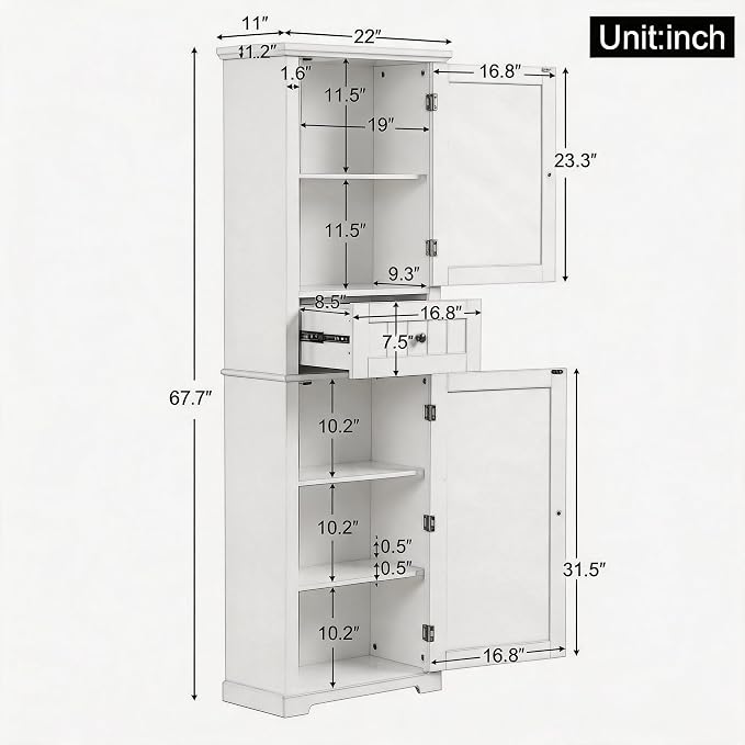White + Mdf