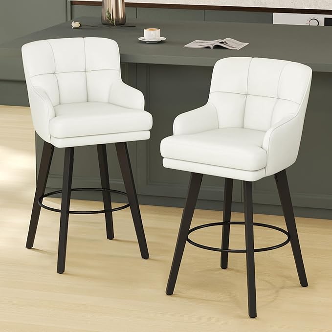 White- Faux Leather