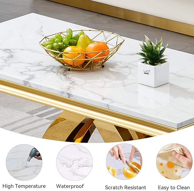 Gold-console Table