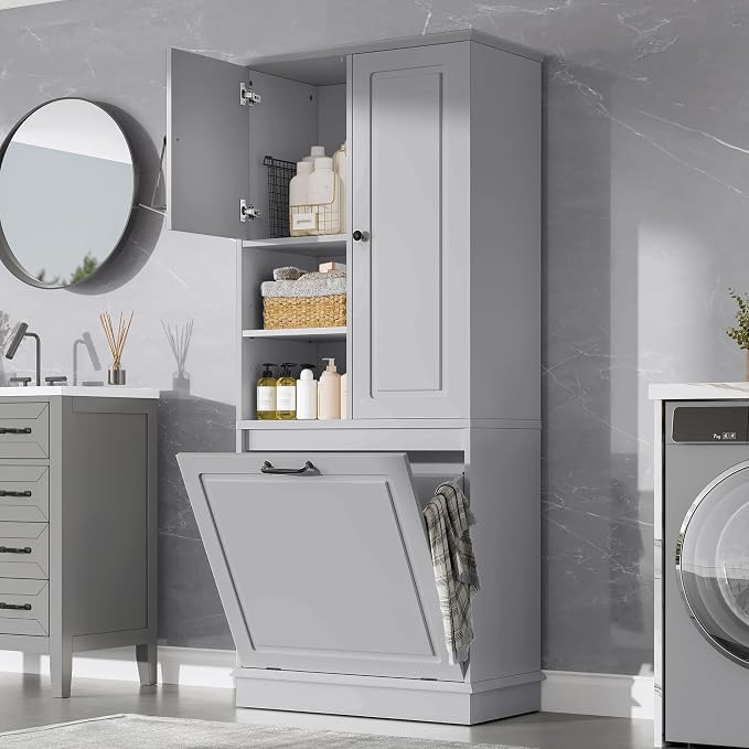 Grey/Adjustable Shelf
