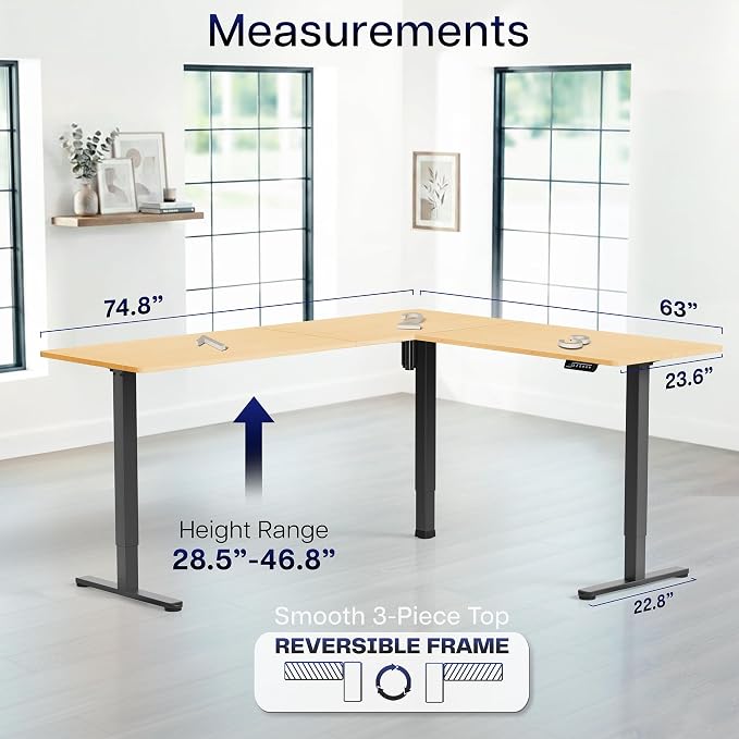 Bamboo Top / Black Frame
