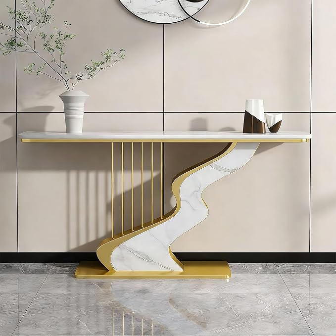 Gold White