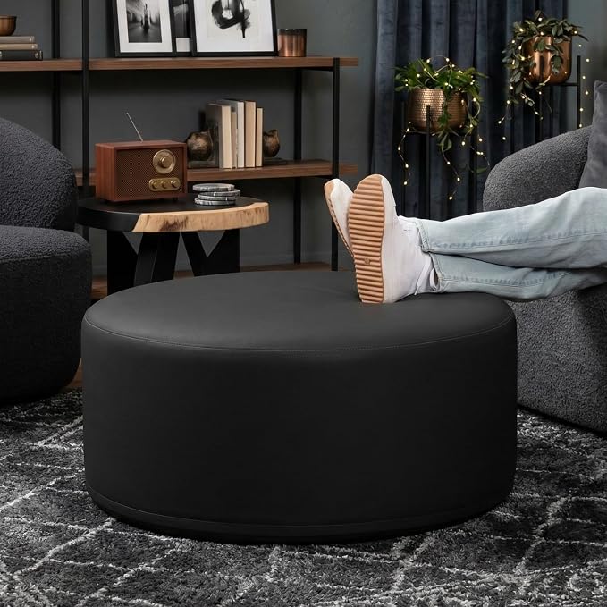 Faux Leather Black