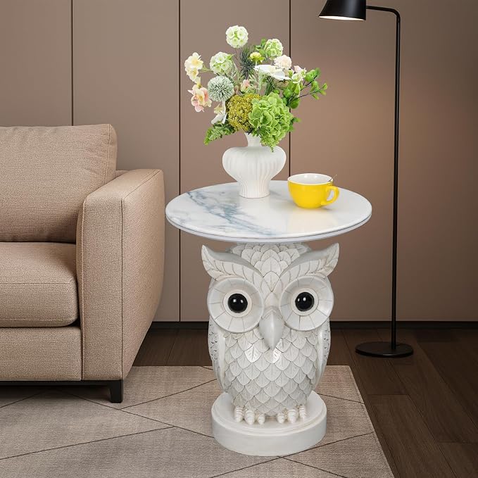 Owl - Modern White