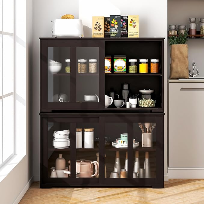 Coffee/Glass Sliding Door