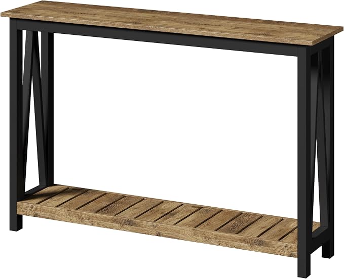 Rustic Oak & Black