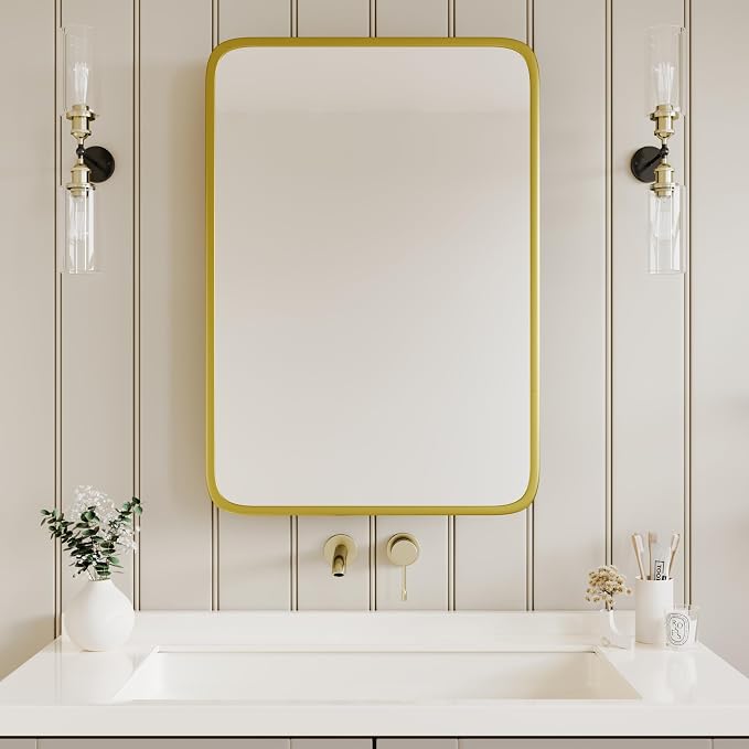 Brushed Gold Metal Frame