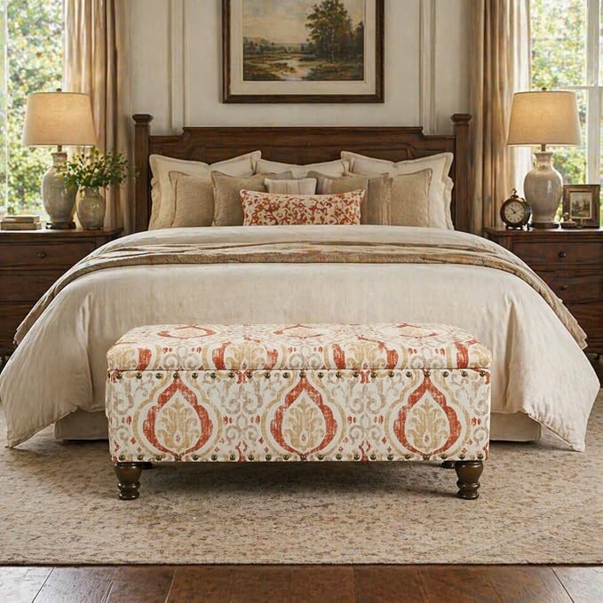 Orange and Cream Medallion