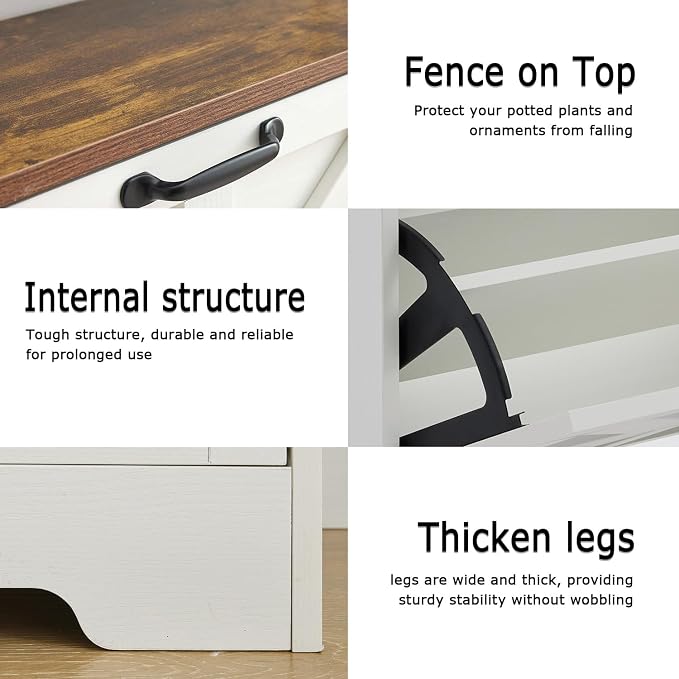 White(free Random Shoe Stool)