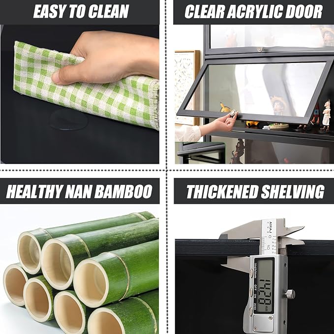 Black Flip Door