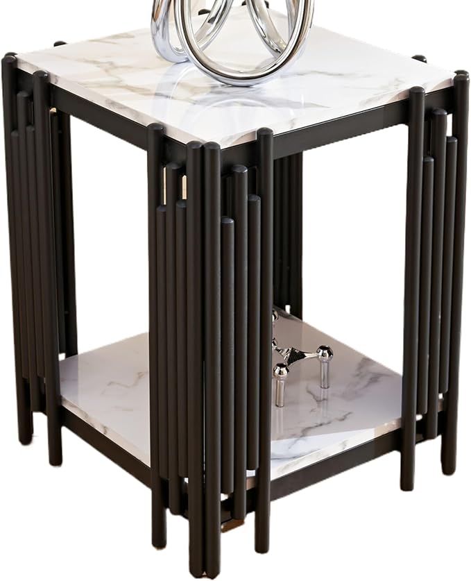White Black - End Table