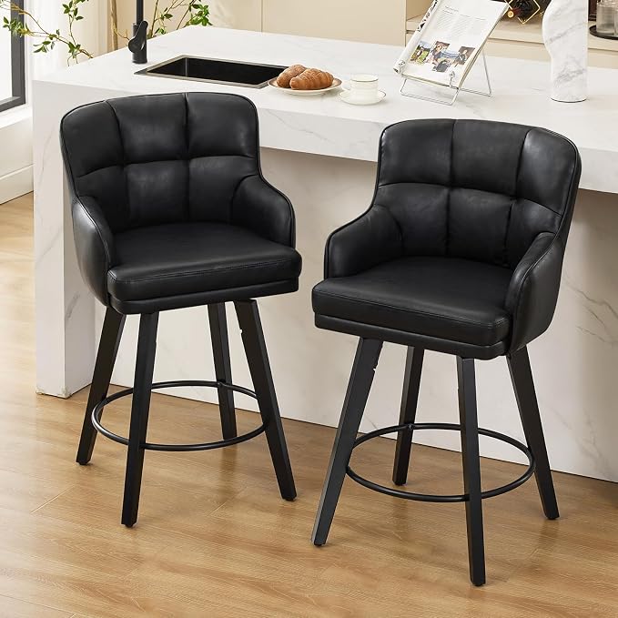 Black- Faux Leather