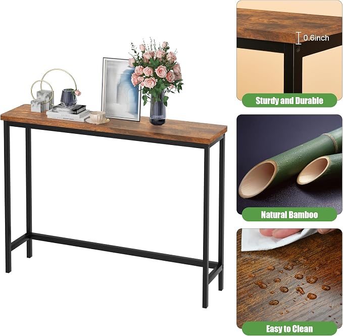 Rustic Brown+black