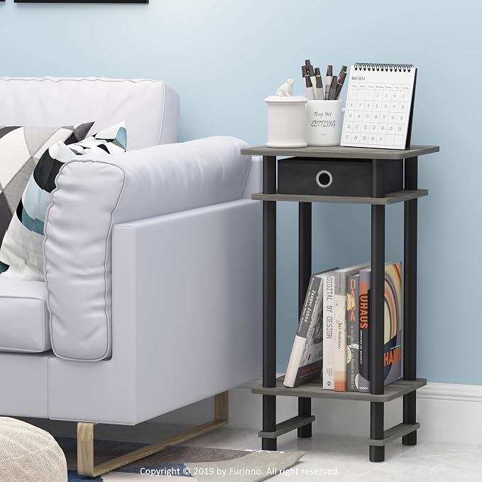 French Oak Grey/Black/Black
