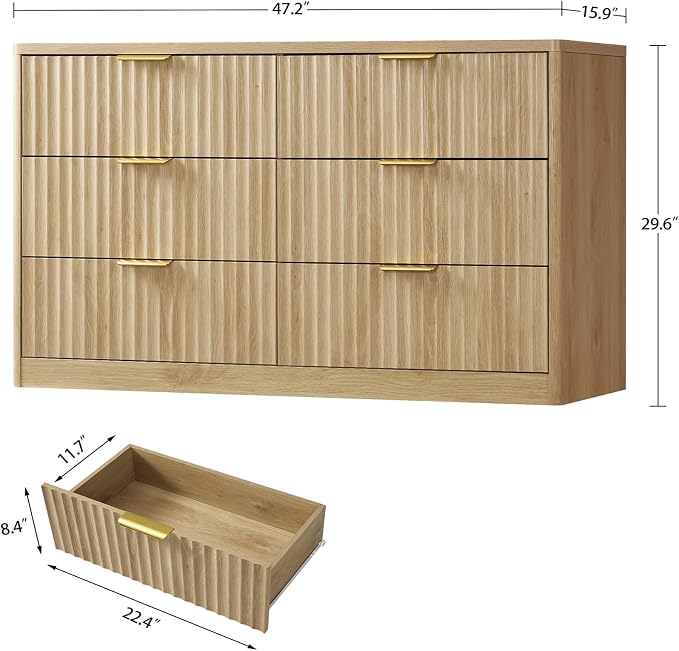 A-natural, 6 Drawers
