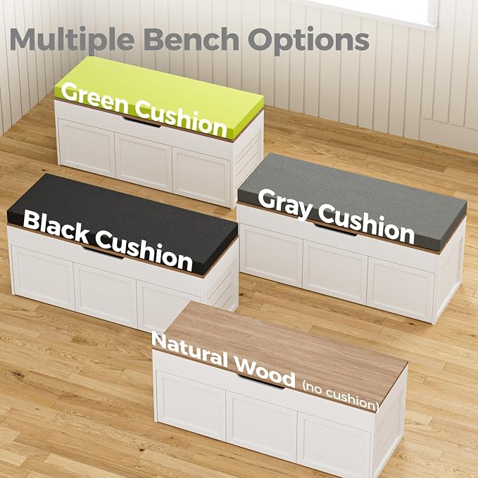 Bench+light Gray Cushion