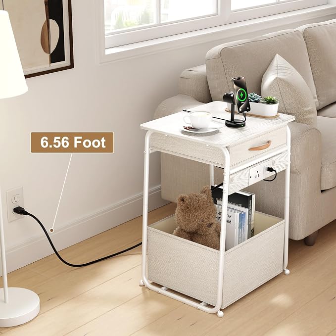 Matte White With Charging Station