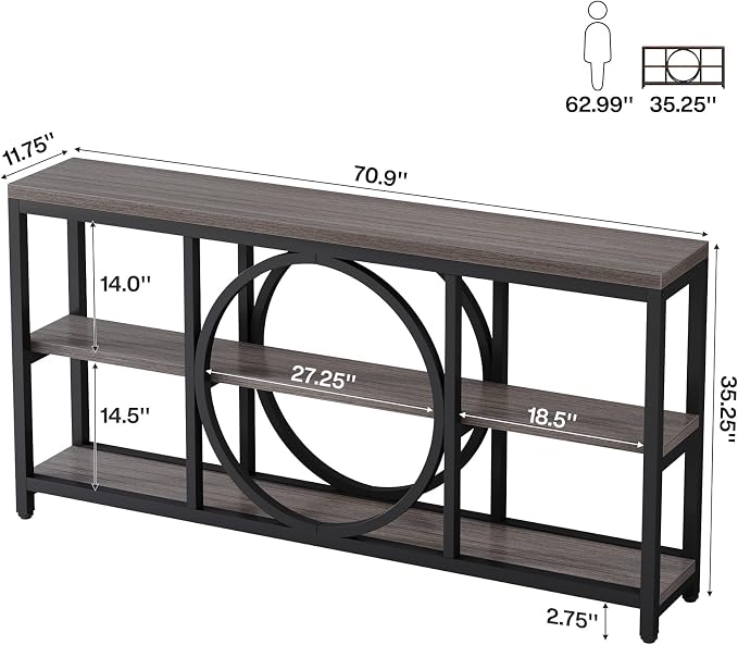 Black Rustic Gray
