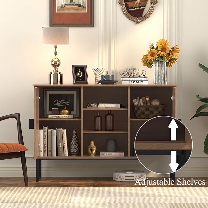 Wood-2 Doors & 3 Shelves