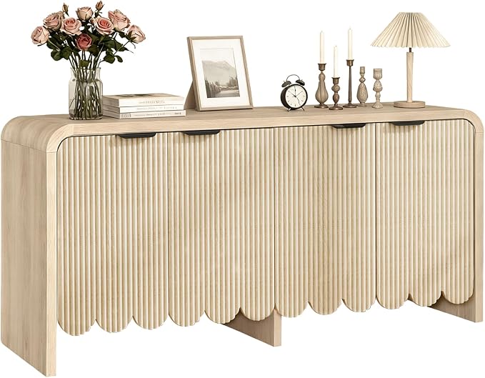 Beige-4 Door-buffet