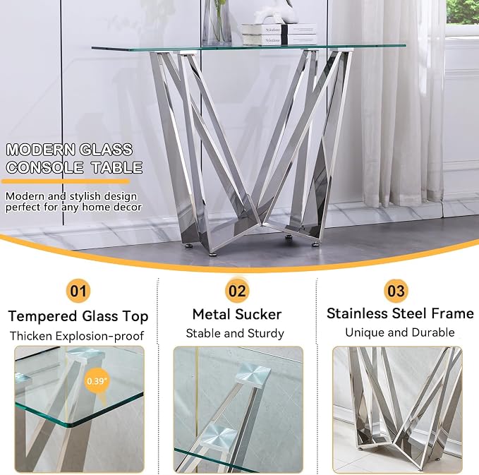 Silver-console