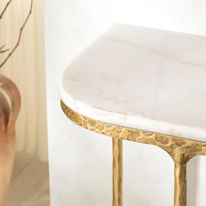 Brass/White