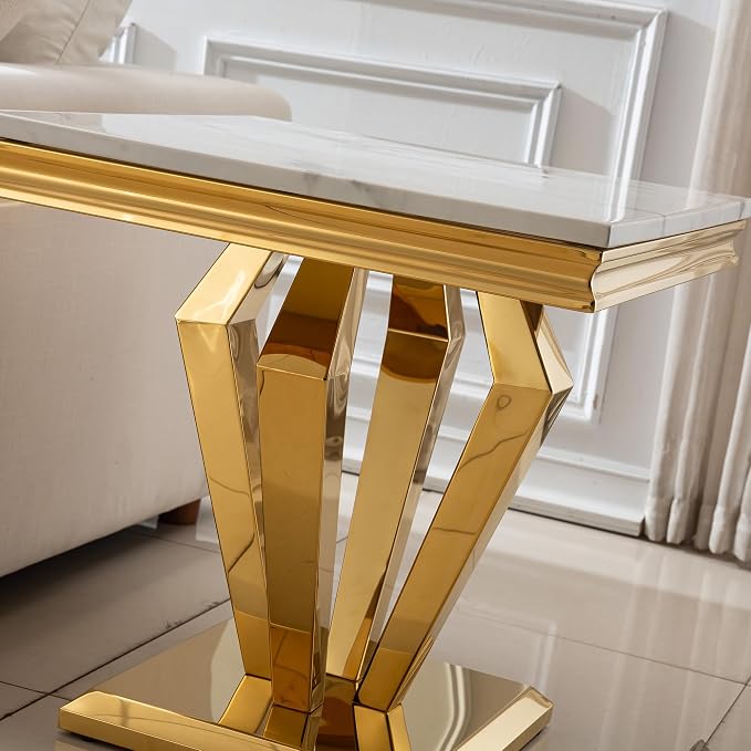 White & Gold-diamond Base