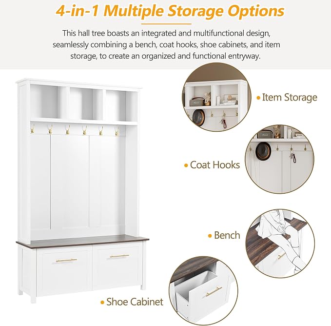 White/2 Drawers