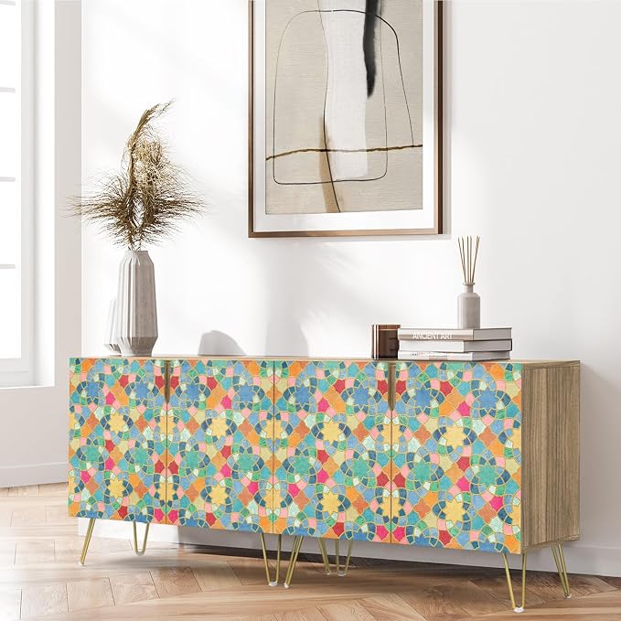 Vibrant Multicolor Tile Patterns