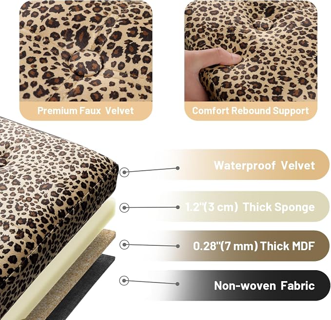 Leopard Print-velvet