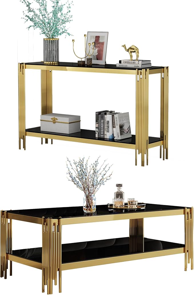 Gold & Black