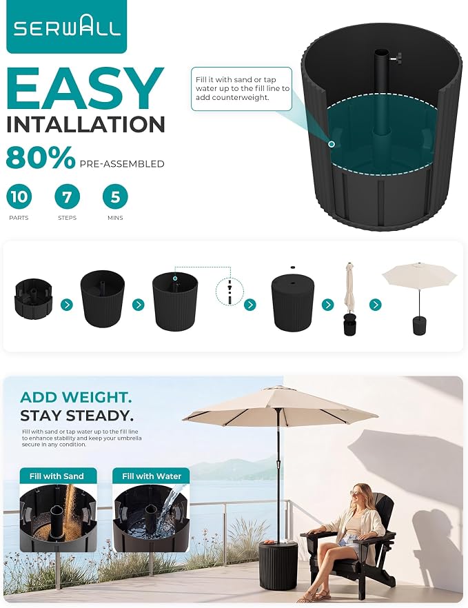 Black（umbrella Hole）