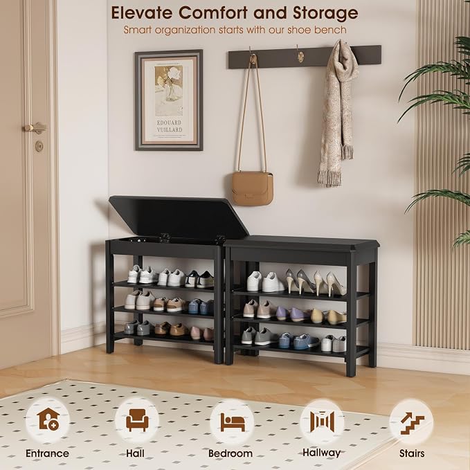 Black-3 Tier(wood)