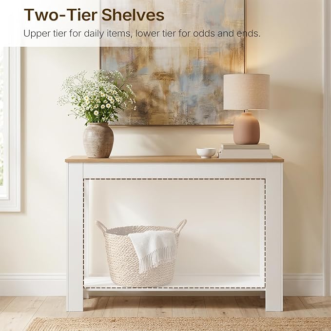 White + Light Walnut