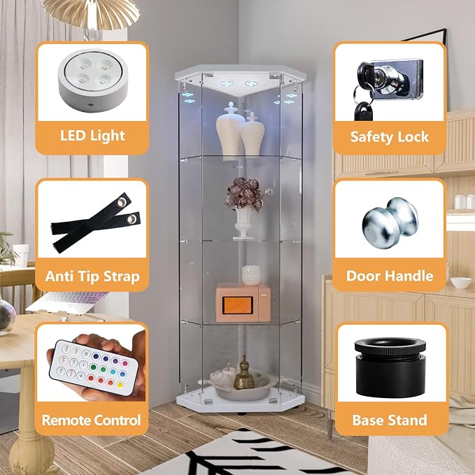 White-corner-led