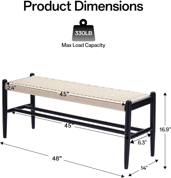 Black-2 Tier(rope Seat)
