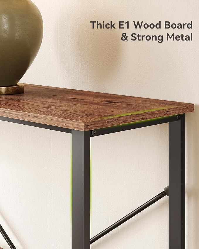 Rustic Brown and Black