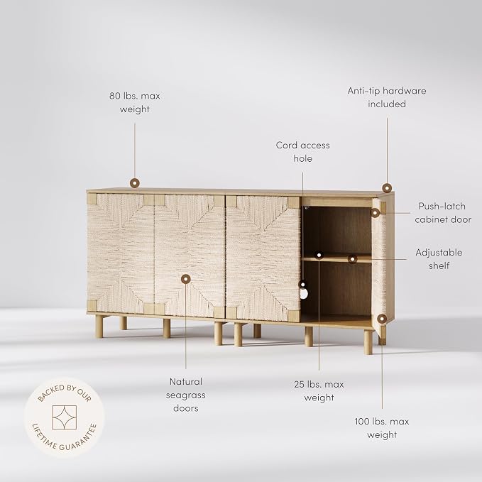 Brushed Light Brown-seagrass