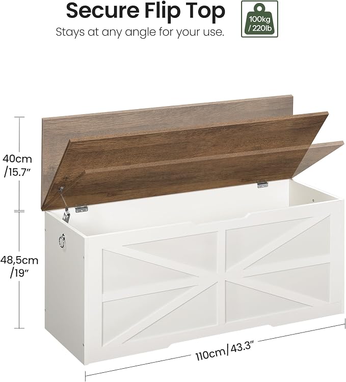 Walnut + White