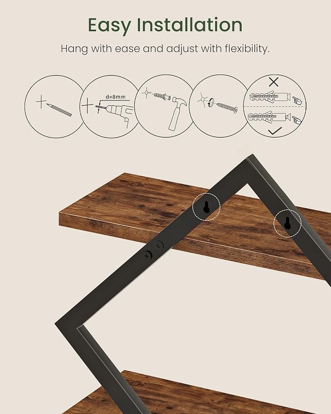 Rustic Brown + Black