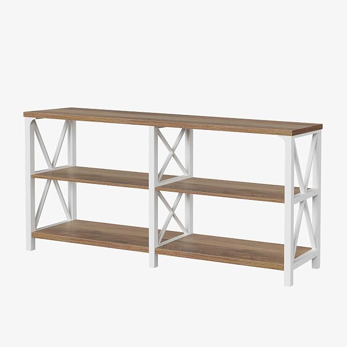White and Rustic Oak