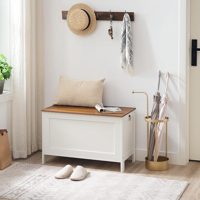White + Walnut
