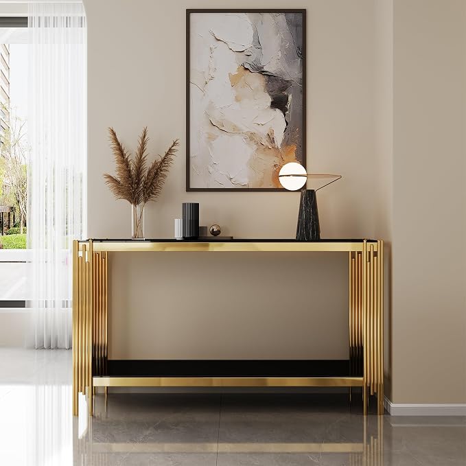 Gold - Black Glass