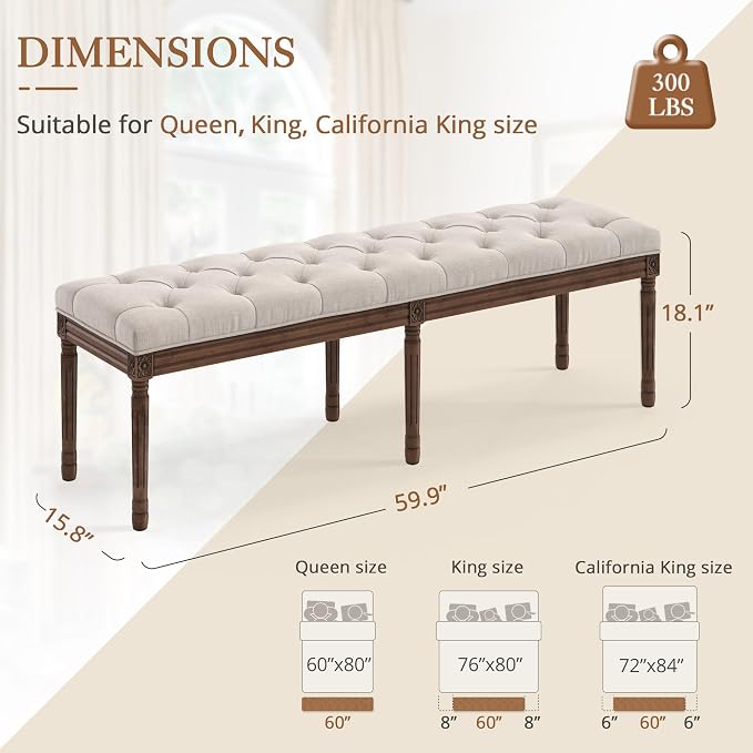 Linen and Dark Brown