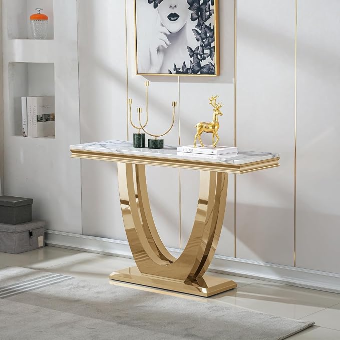 White Gold Console