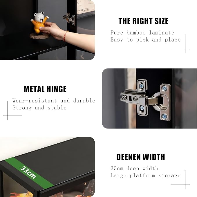 Black Flip Door