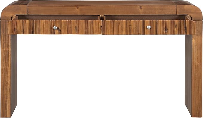 Brown 2 Drawers